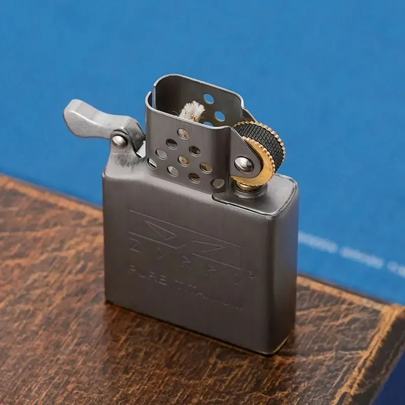 Zorro Titanium Insert Windproof Fluid  Lighter Oil Tank Inner Tank Titanium Insert Lighter Accessory 902 912 912s