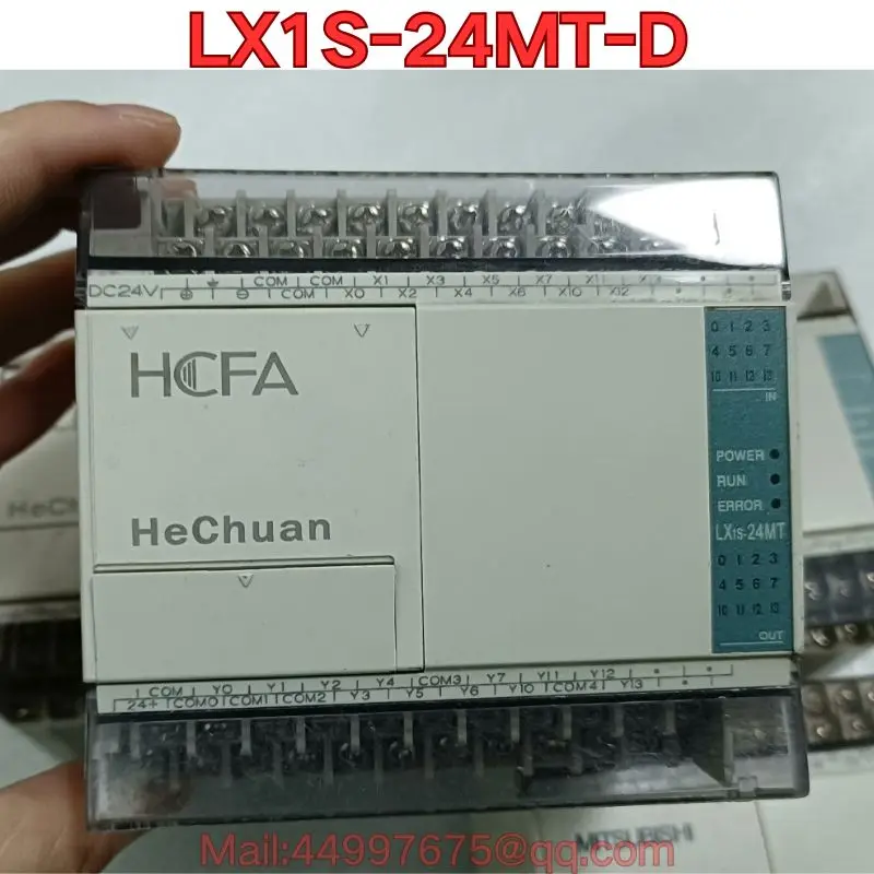 Second-hand LX1S-24MT-D PLC controller functional test is normal Latest quotation in September 2026