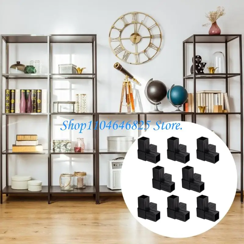 8pack Square Tube Connector Quickly Disconnect Fittings for Customizable