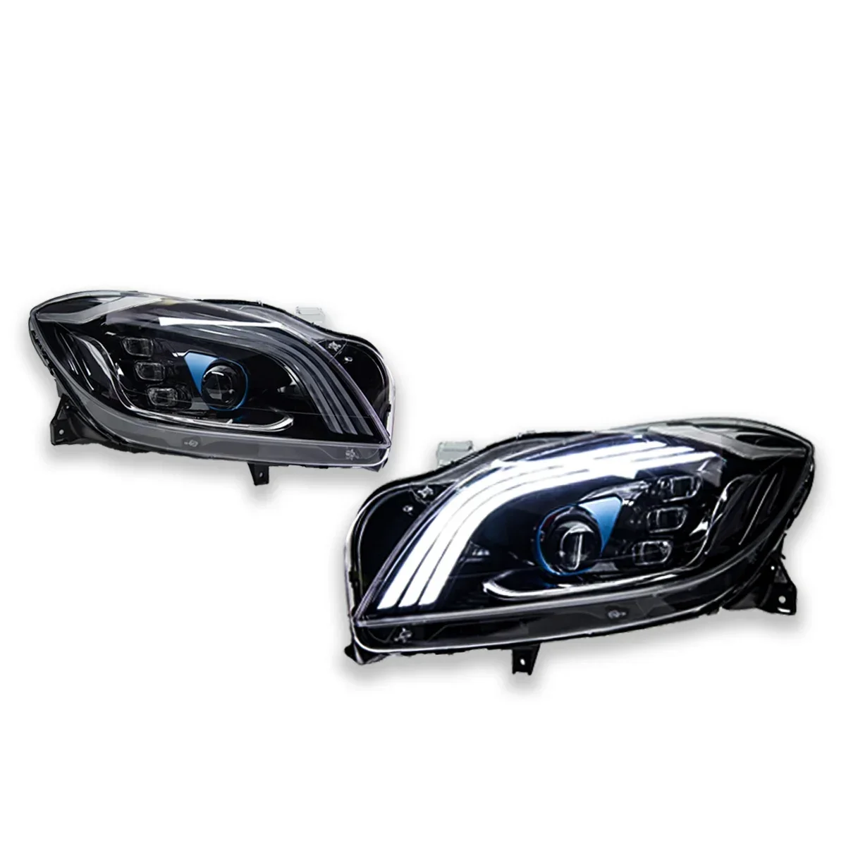 

TYPY Car Lights For Benz ML W164 Headlight LED Projetor head Lamp Daytime Running Light Automotive Accessories 2012-2015