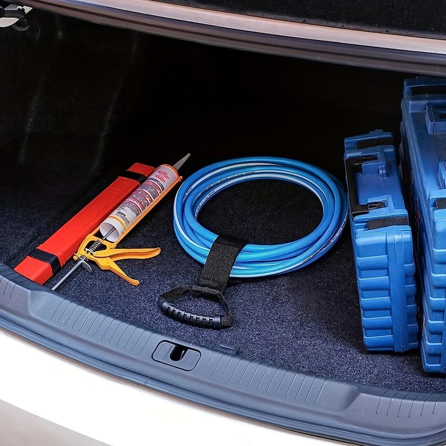 منظم سلك التمديد، حزام تخزين عالي التحمل متعدد الأغراض مع مقبض، جراج مناسب، RV وتخزين القوارب وتنظيمها