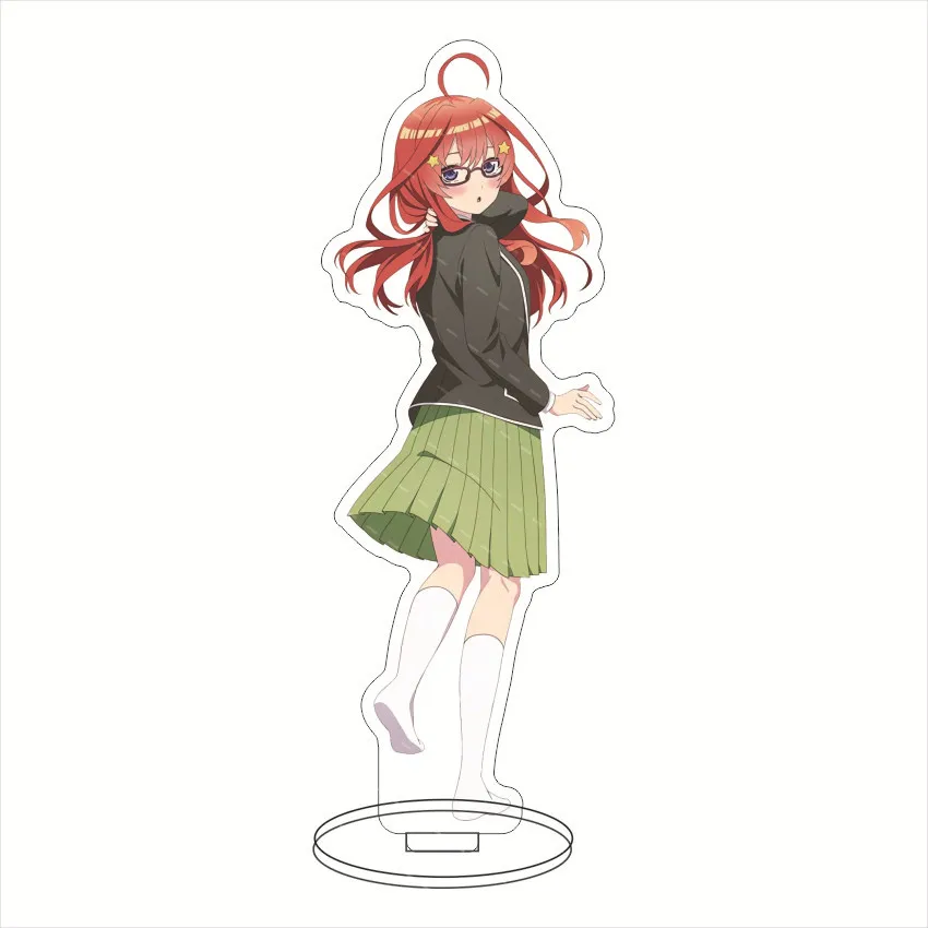 15CM The Quintessential Quintuplets Anime Figures Cosplay Kimono Stylings Acrylic Stand Model Desk Decor Standing Sign Gifts