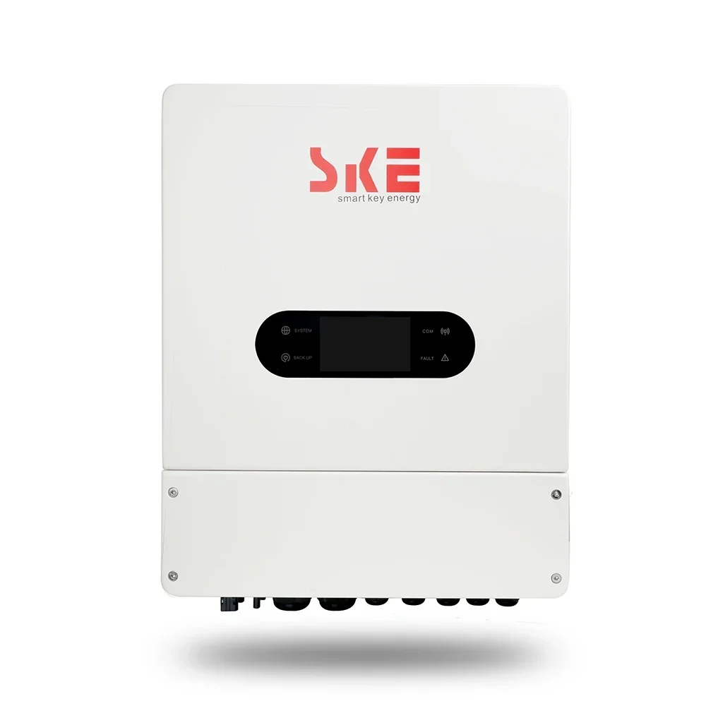 5KW On/Off Hybrid Inverter IP66 Pure Sine Wave 48V Battery Single Phase 220V 230V Solar Inverter for Renewable Energy Systems