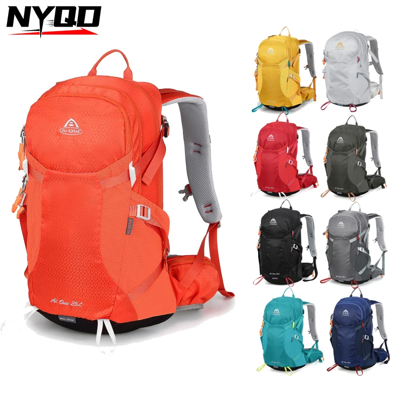 

Дорожная сумка для багажа, 25 л, походный рюкзак для мужчин и женщин с объединительной платой, спортивная сумка для скалолазания, легкие походные рюкзаки для кемпинга