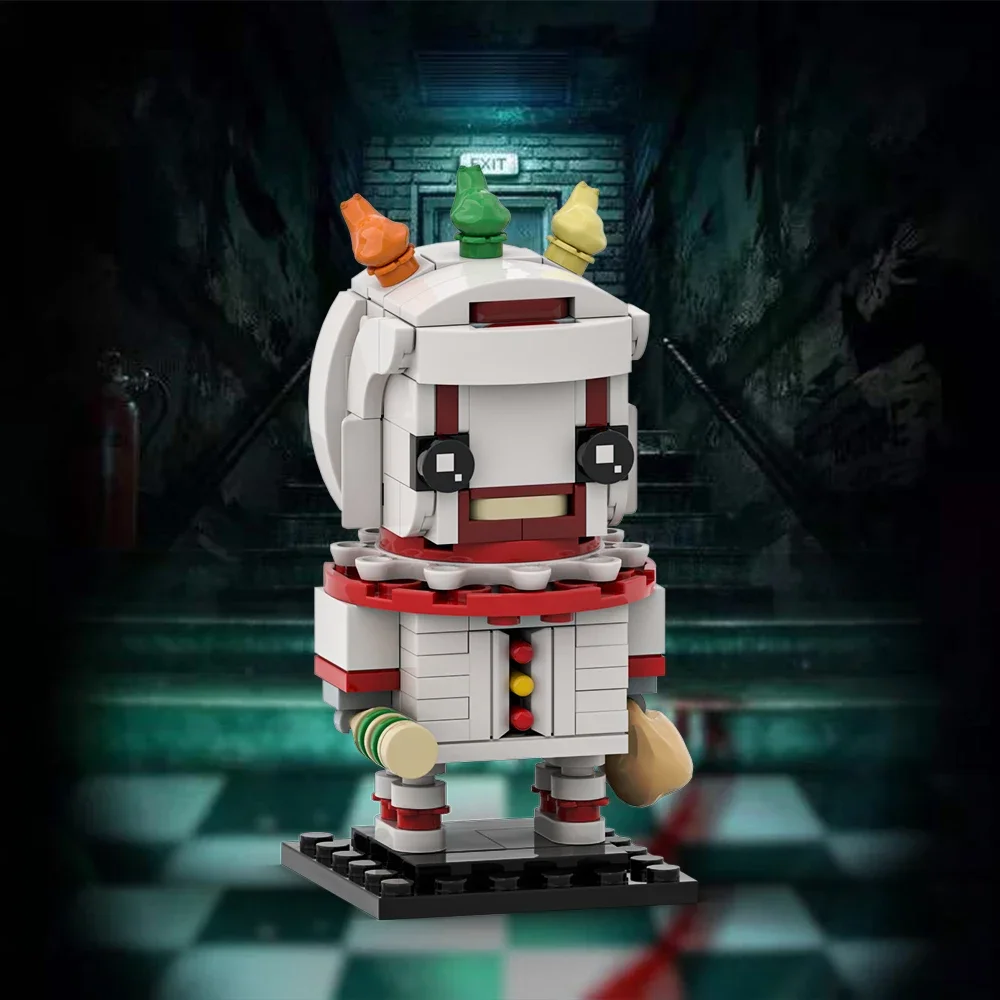

MOC American Horror Story Action Figure Twisty Building Blocks Model Brickheadzs Bricks DIY Assembled Toy for Children Gift