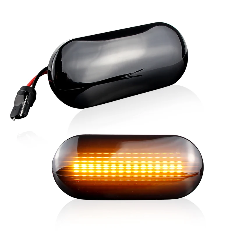 

2PCS for SEAT Ibiza 6L 2002-2008 Cordoba Toledo Leon MK1 MK2 1996-2006 LED Dynamic Side Marker Light Blinker Turn Signal Light