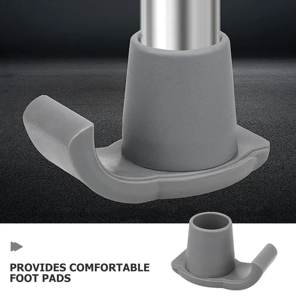 

3pcs Walker Ski Glides Foot Pads AntiSlip Durable Plastic Comfortable Multiscene Application Lightweight Portable Easy Install