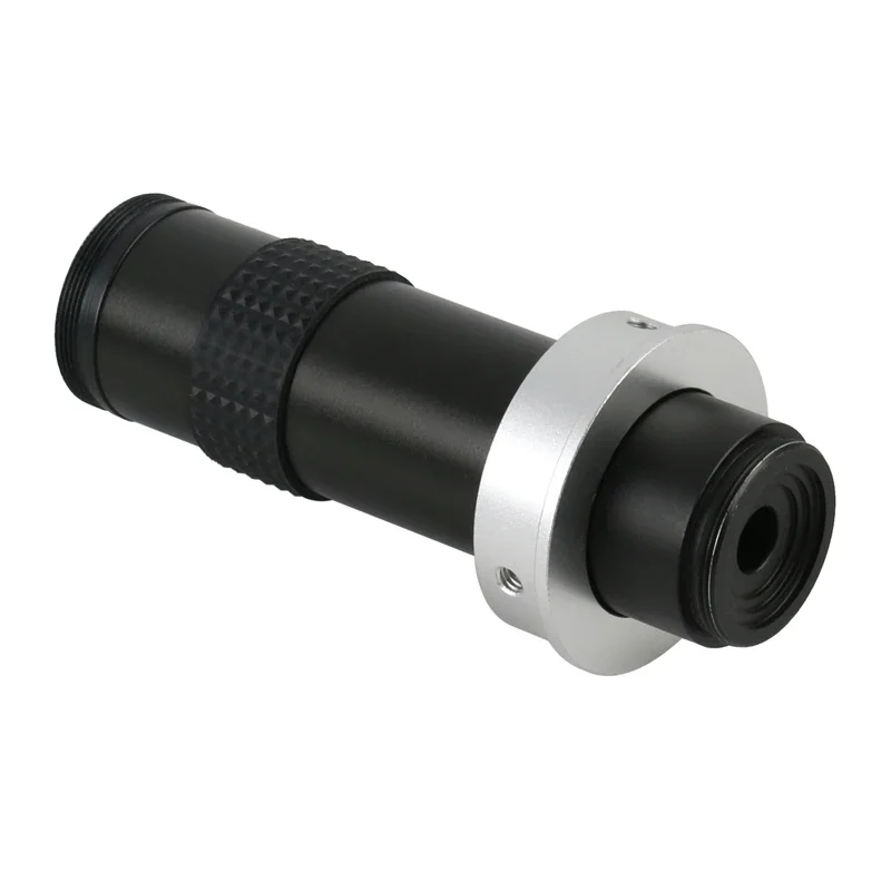 Imagem -05 - Lente Monocular de Montagem c para Microscópio Industrial 50 mm 40 mm 35 mm 76 mm Adaptador de Anel Cinza