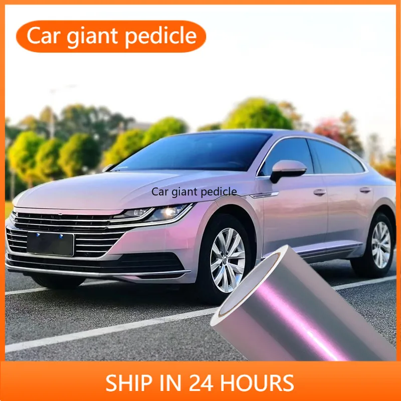 

Пленка для оклейки автомобилей Plus Twin Candy Grey Red Cyanine Vinyl Wrap, подходит для наклеек на авто, без пузырьков, простая установка.