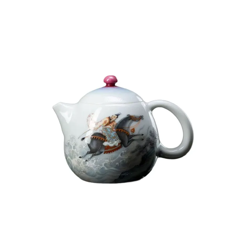 

Appreciate Mingxuan Yilin Tang Pastel Three Kingdoms Dragon Egg Pot Cover Bowl General Pot Round Melting Cup Crystal