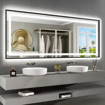 8 best sales Smart mirror in bathroom android - №3