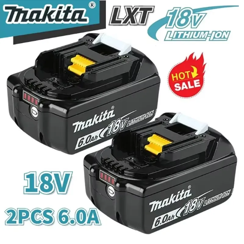 

Оригинальный аккумулятор Makita 6Ah/5Ah/3Ah Makita 18V, для BL1830B BL1850B BL1850 BL1840 BL1860 BL1815