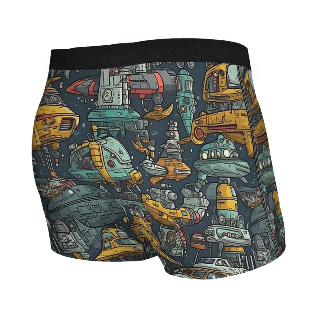 Meraviglioso Universo Silly Space Spaced-Out Mutande Mutandine traspiranti Intimo uomo Pantaloncini comodi Boxer Slip