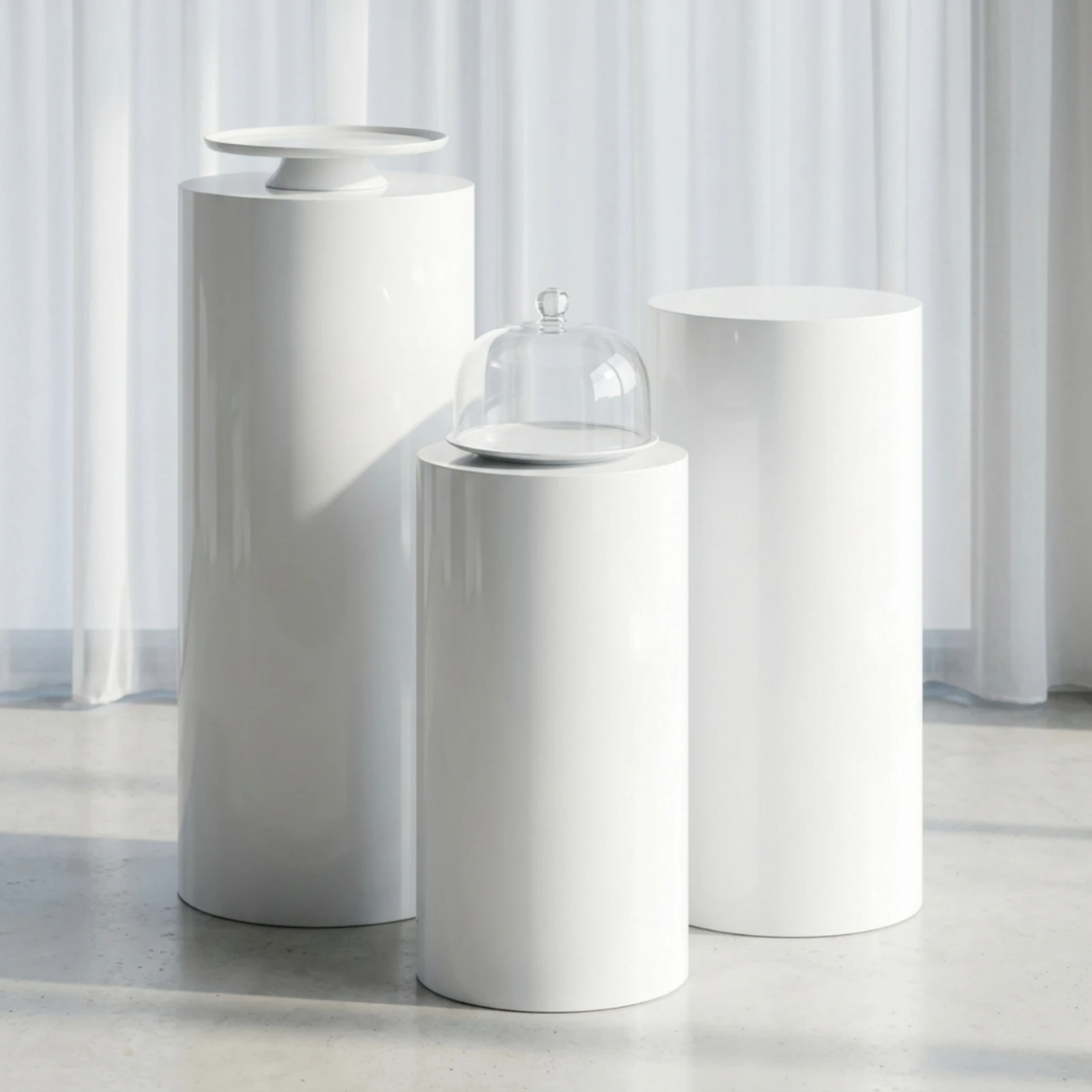 3-pieces-cylindrical-display-pedestals-stackable-cylinder-pedestals-with-open-top-display-pedestal-stand-decorative