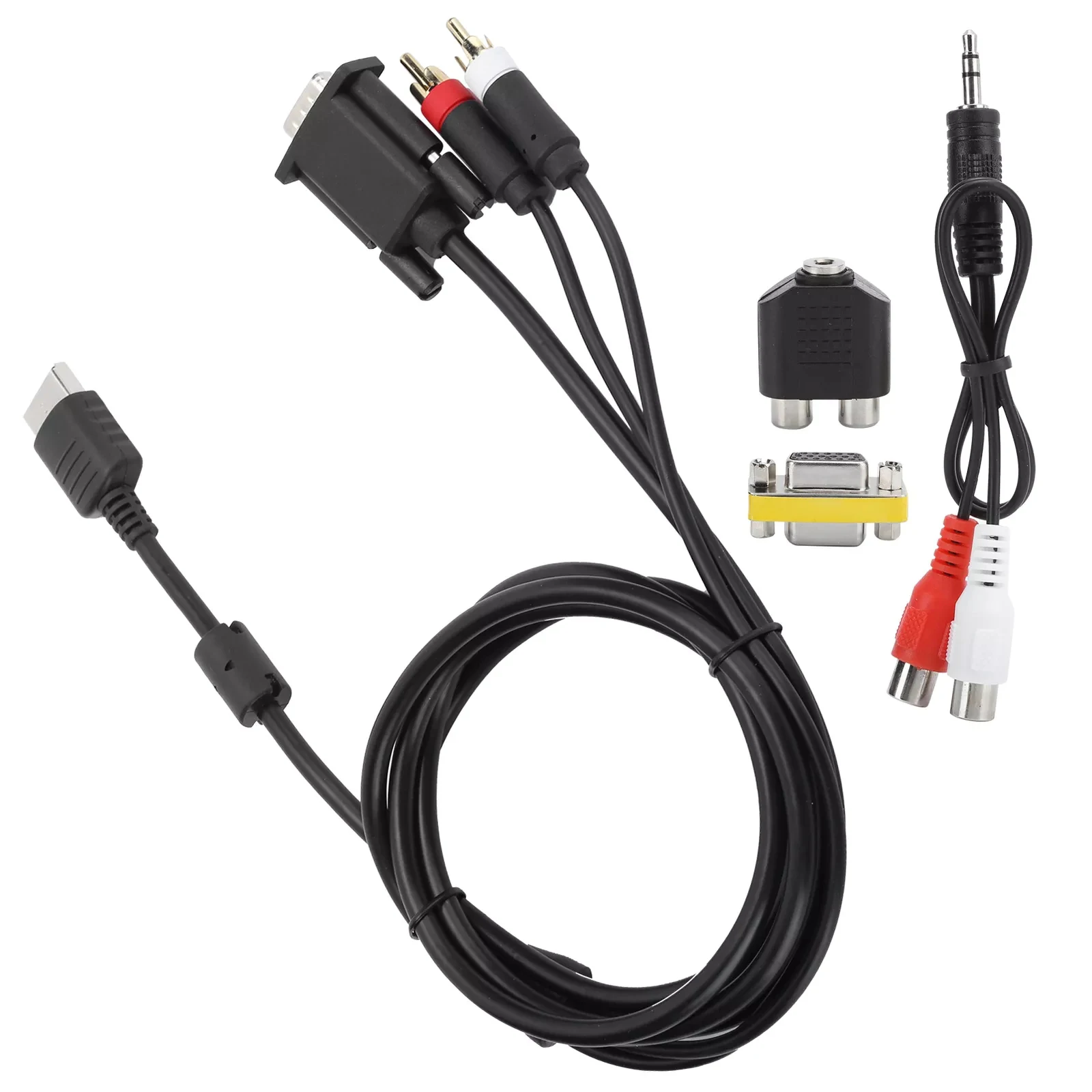 High Definition VGA Kabel Sound Adapter HD NTSC Für Dream-cast DC FOD Spielkonsole Zubehör