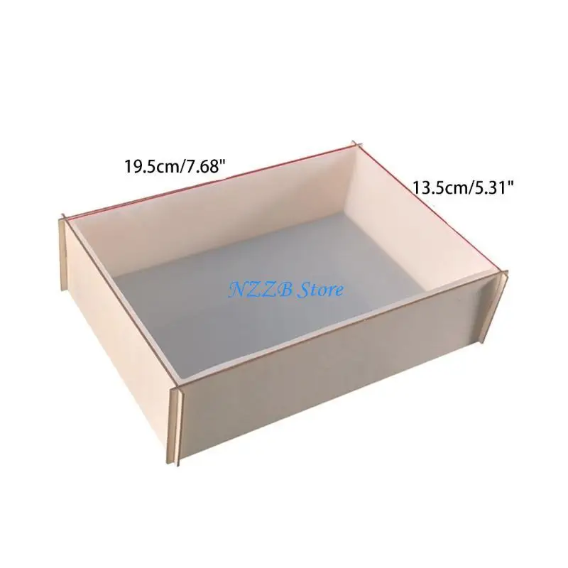 T21F شكل قلب مكعبة مكعب غلاف من السيليكون قالب مجوهرات راتنجات الايبوكسي صب المجوهرات أداة صنع Craft بها بنفسك الحرفية ديكورات #6