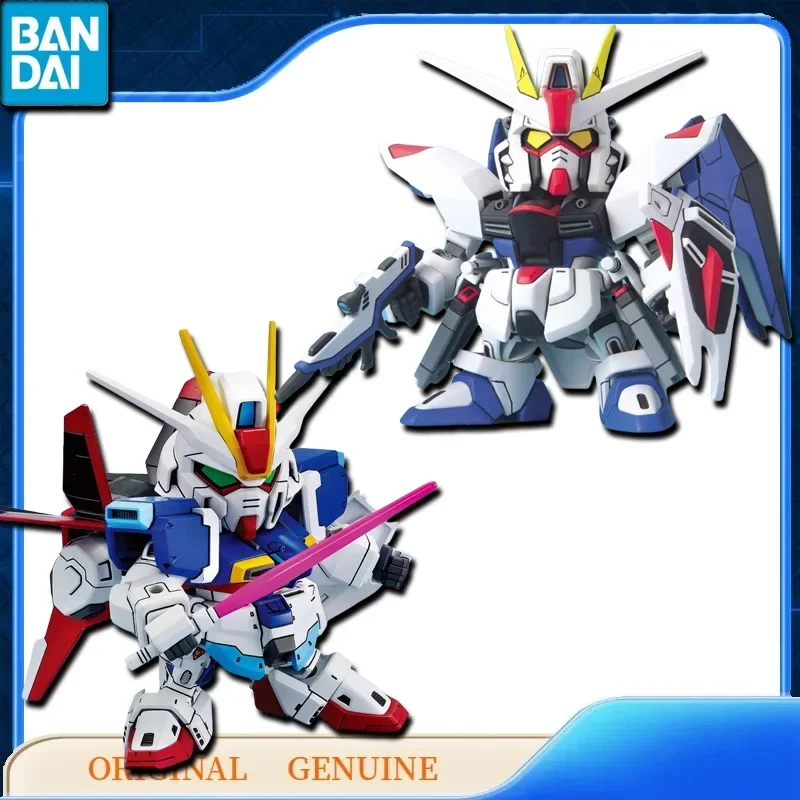 Bandai Original Genuine GUNDAM SD BB SENSHI C.E. BATTLES OF DESTINY SET Anime Action Figures Zabawki Prezent Montaż Model Ozdoby