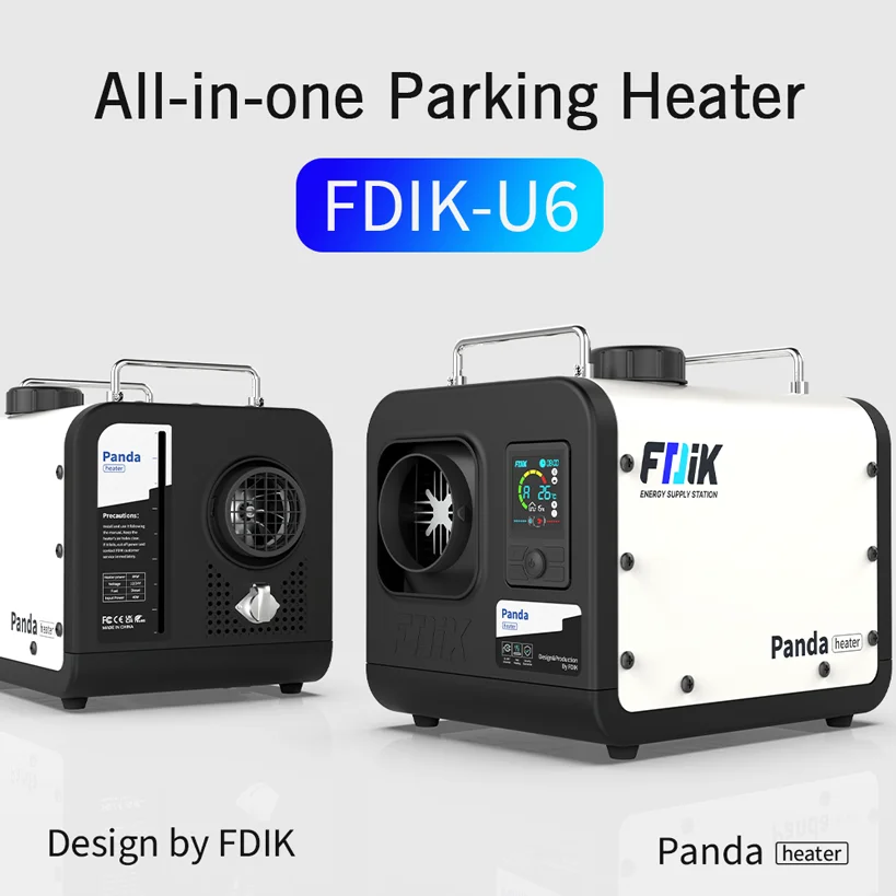 FDIK U6 Pro Dieselheizung 8KW 12V 24V 220V Standheizung mit geräuscharmer Pumpe, tragbare Heizung für Camping, Lager, LKW, Boot – Detail 1