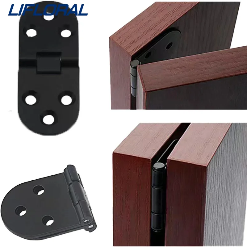 10 ชิ้น 80*30 มิลลิเมตรติดตั้งพับบานพับ Self สนับสนุนพับโต๊ะบานพับประตูตู้เฟอร์นิเจอร์ฮาร์ดแวร์