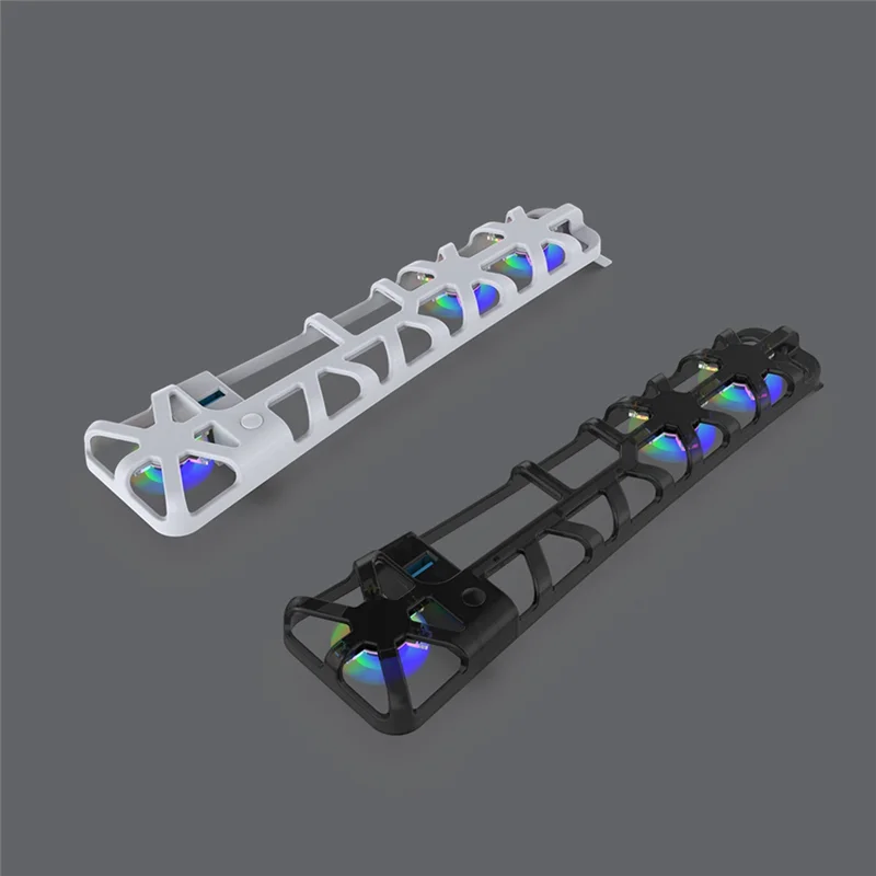 Stable Performance-For PS5 PRO Cooling Fan For Playstation 5 PRO Disc Edition Digital Edition USB 3.0 Port And With RGB Lighting