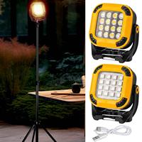 Magnetic Work Light Super Bright LED Work Light Multi-function Lighting Security For Job Site Under Cabinet Car Repair Camping