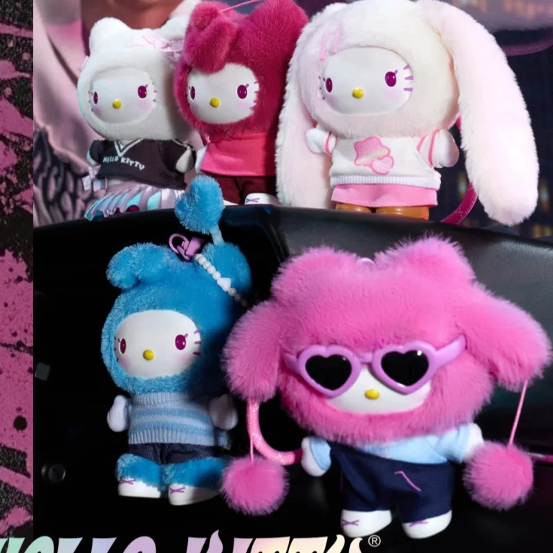 

Pre Sale Genuine Miniso Kitty Pop Star Series Vinyl Figurine Blind Box Fashion Trend Pendant