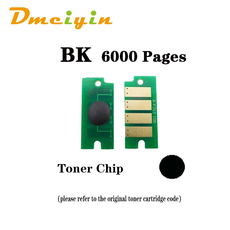 CT202610/CT202611/CT202606/CT202607 KCMY Color 3K/6K Pages Toner Chip for Xerox DocuPrint CP315dw/CM315z/CP318/CM318