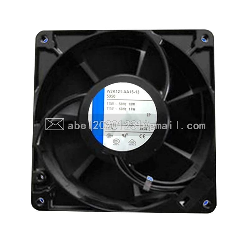 

BRAND NEW W2K121-AA15-13 5950 AC 230V ORIGINAL COOLING FAN COOLER 127 x 127 x 38 mm