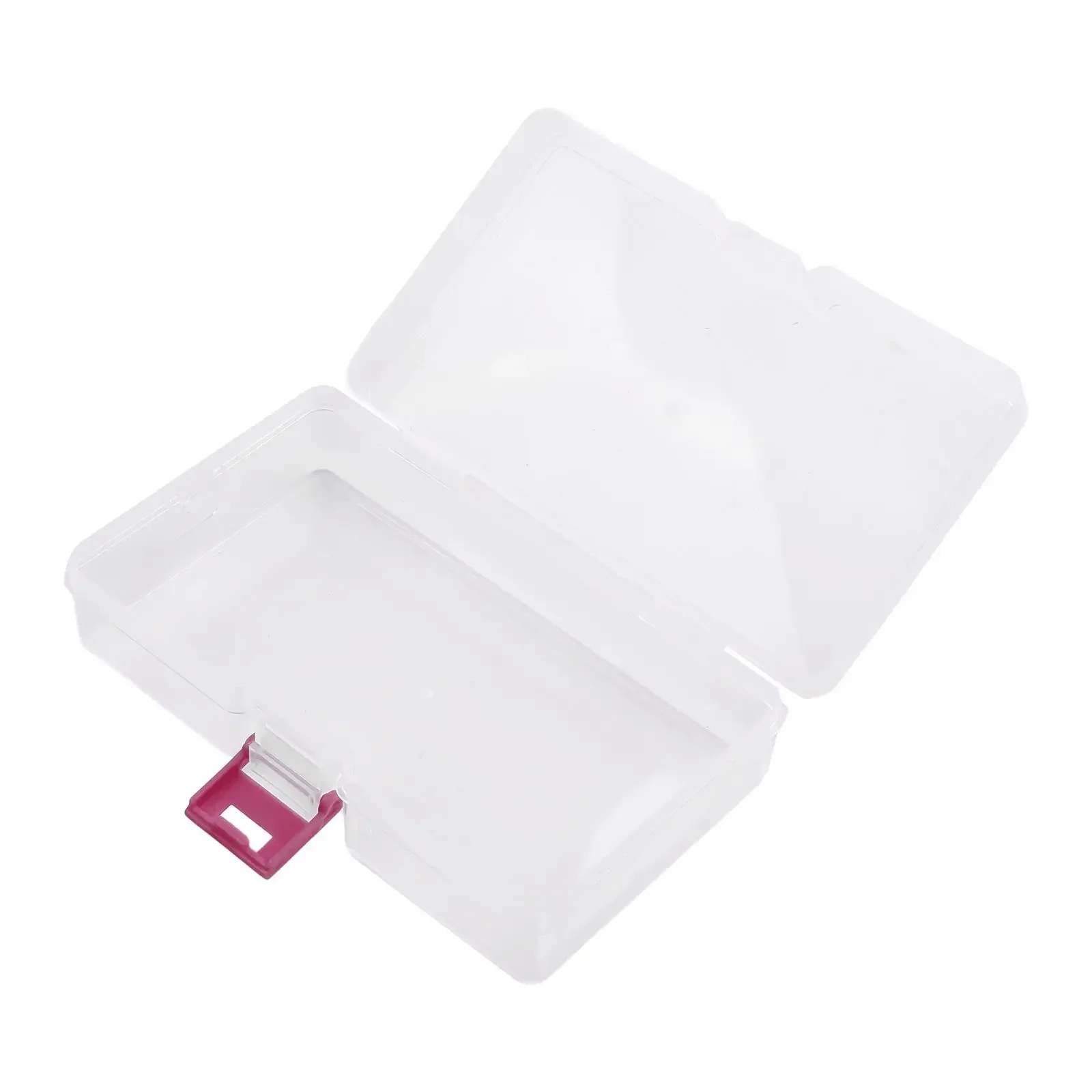 EmptyBox 투명 투명 낚시 기어 기어 보관 래치 박스, 14.4cm X 8.4cm X 3.4cm