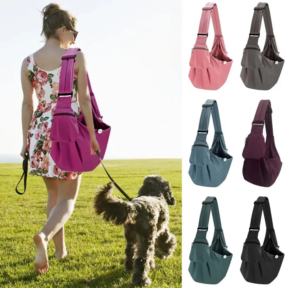 Pet Carrier Bag Unique Pet Head Design Comfortable Breathable Pet Crossbody Shoulder Bag with Capacity for Secure for Outdoor