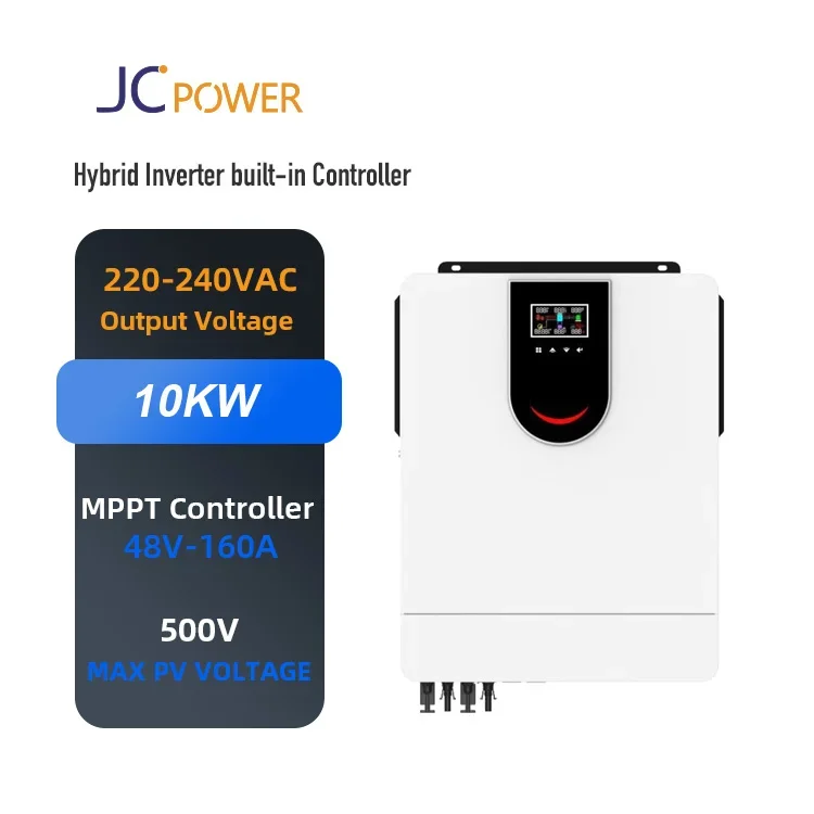 

Home Solar System 6kw 8kw 10kw solar hybrid inverters support without battery two load On/off-Grid Storage Inverter Mppt 160a