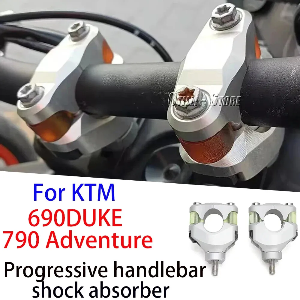 28mm Handlebar Risers Mounting Bar Adjustable Progressive Handlebar Damping For 690 Duke 790 Adv 1190 ADV 1290 Super Adventure b