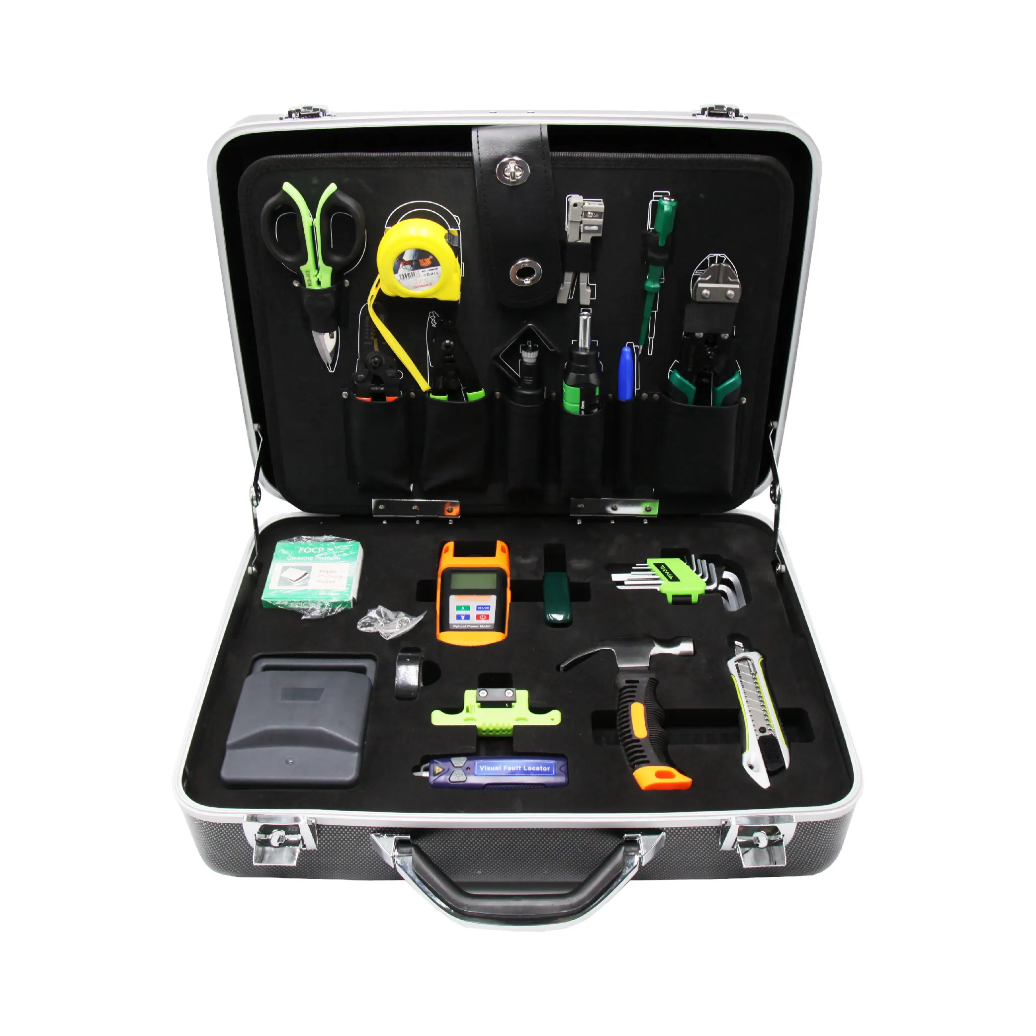 fiber optic cable tools optical fiber cleaver Termination toolkit optic cleaner pen stripper Fiber ToolKit FTTH