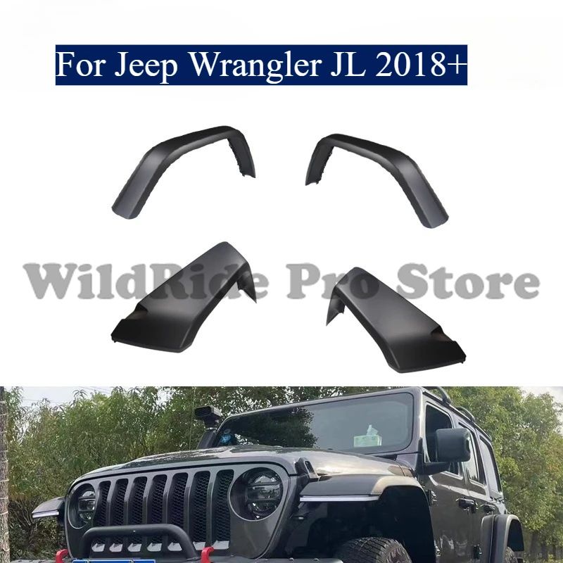 

Для Jeep Wrangler JL 2018+ расширители крыльев с высоким расстоянием - чехлы для внедорожных колес в стиле песчаной буря