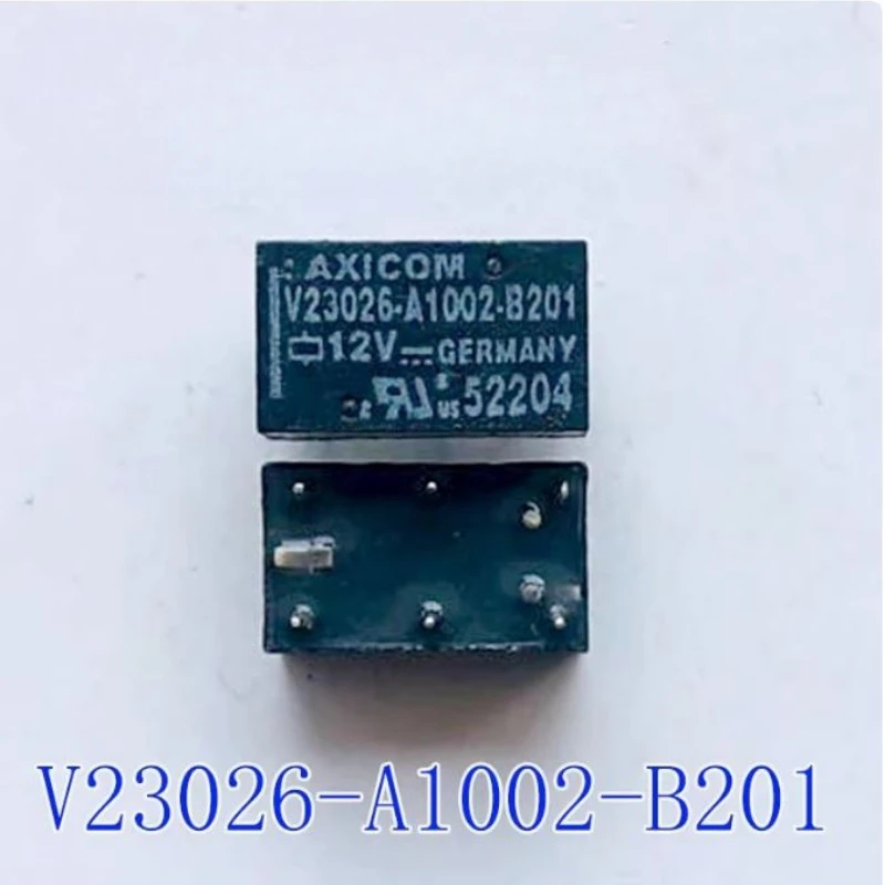 5PCS/LOT V23026-A1002-B201  V23026 Reed Switch Solid State Electromagnetic Relay 6-pin 12V