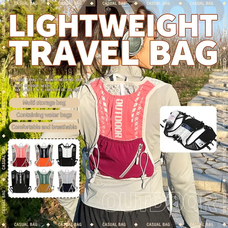 Gilet d'hydratation r�fl�chissant pour la course � pied, sac � dos de cyclisme, sacs de v�lo, sac � dos d'hydratation pour le sport de plein air, l'escalade, la randonn�e et le v�lo de route