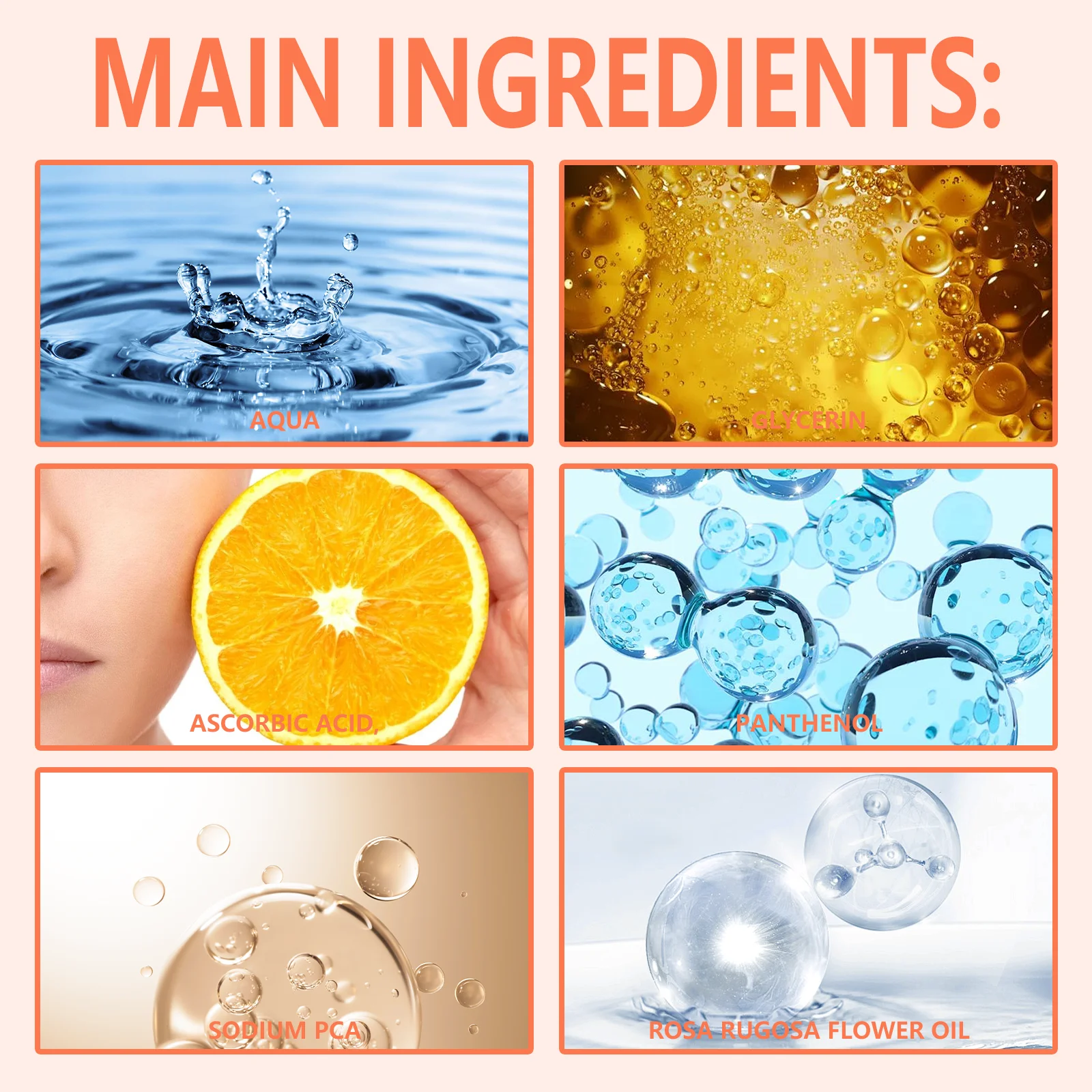 Hoygi Rose Oil Vc Essence Improves Fine Lines Care For Rough And Dry Skin Brightening And Firming Skin Care Essential Oil