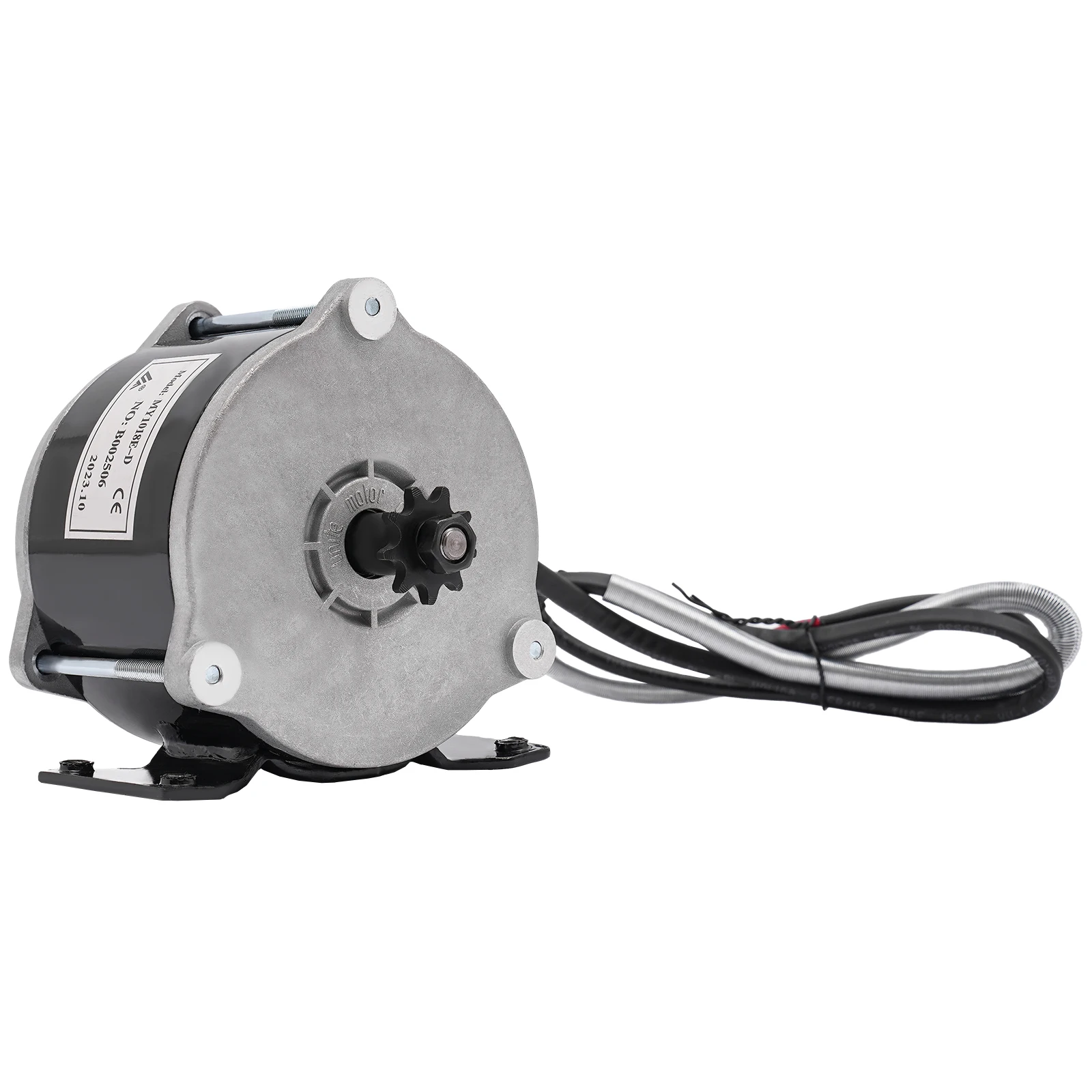 Electric Scooter Motor, 500W Brushed DC Motor, 1700rpm, High-Torque Performance, Flexible Rotation, High-Quality Iron, Copper,