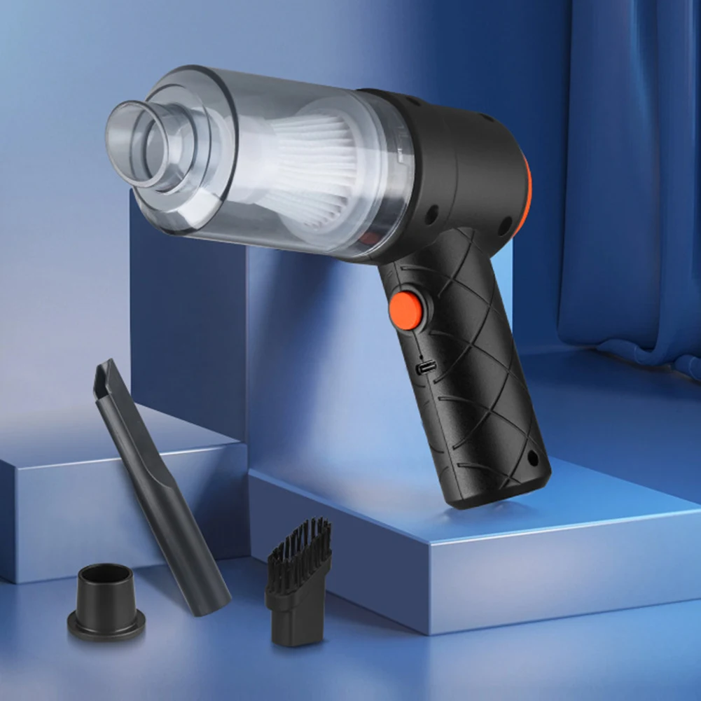 Wireless Auto Vacuum 1200mAh Car Vacuum Portable Vacuum Deep Cleaning Handheld 3500pa Suction for Home Car Pet Hair and Office