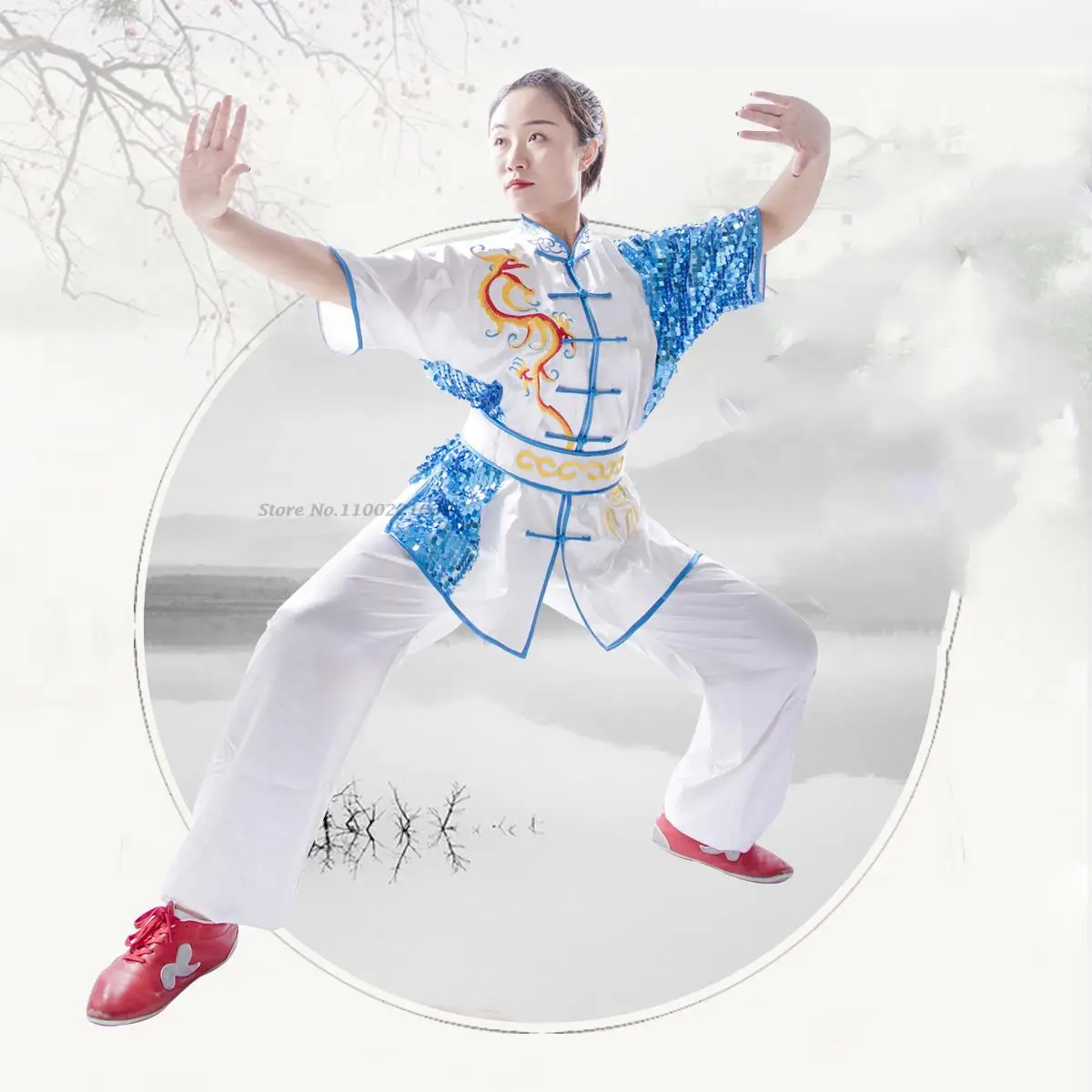 2024 chinese vintage wushu uniform kungfu clothes martial arts suit male female chinese warrior costume exercise folk outfits