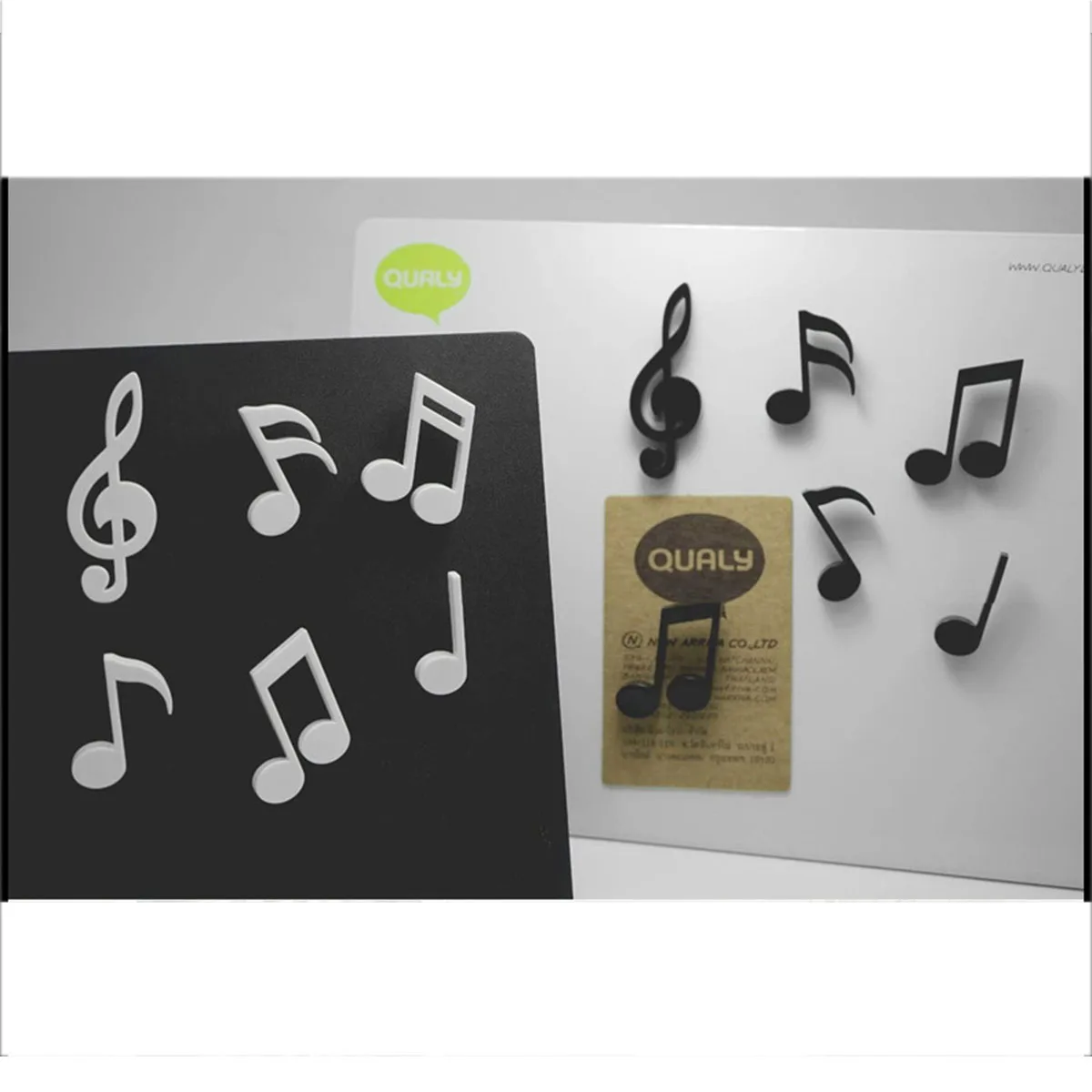 6 PCS/Set Fridge Magnets Creative Musical Notes Magnet Refrigerator Message Sticker Home Decor