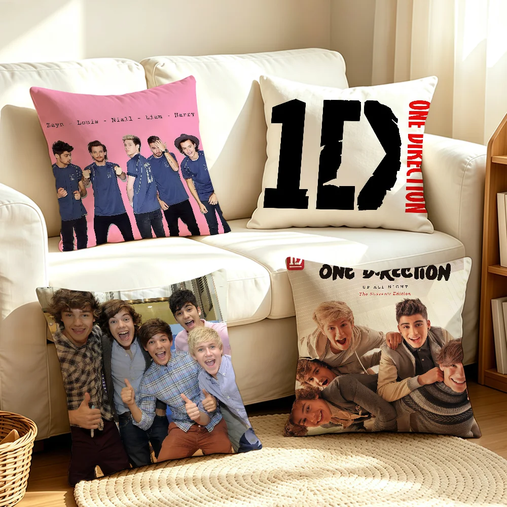 Rock Band cushion cover Anti-dustmite Sofa Cushion Decorative Office Cover Lounge Area Indoor & Outdoor Use  O-One D-Direction