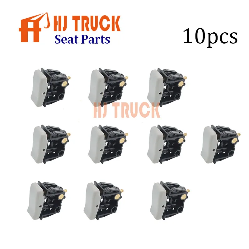 

10pcs OE:2vv881483 2R2881251A for GRAMMER 90.3 Truck switch Seat Adjuster Cotrol Switch WIth Kits for VW MERCEDES-BENZ