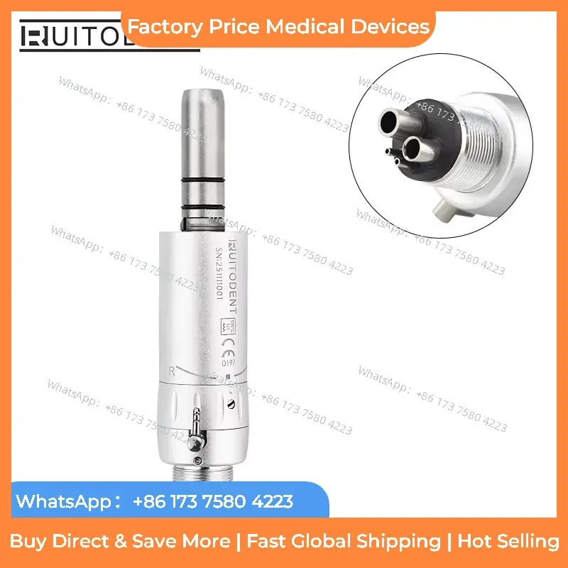 2026 Hot-selling Low-speed Handpiece Portable 4 Holes Turbine Air Motor fastshipping