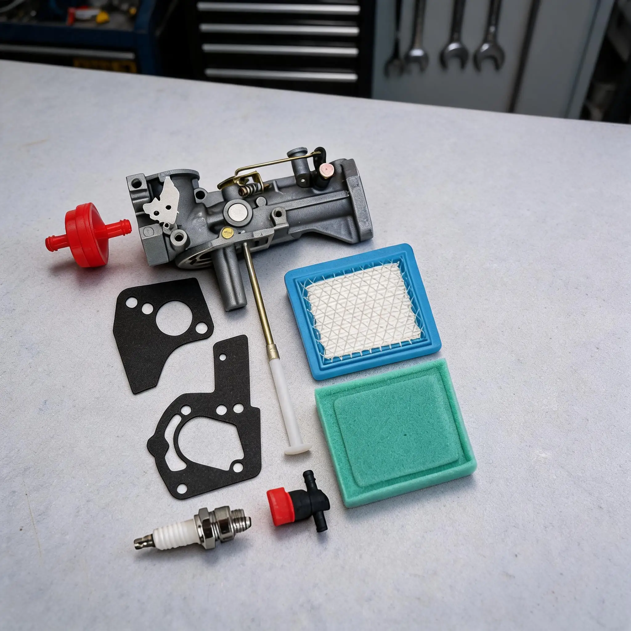 

498298 5 Horsepower Carburetor For BR & STR Engines 498298 And 495951 Models Includes A 491588S Air Filter