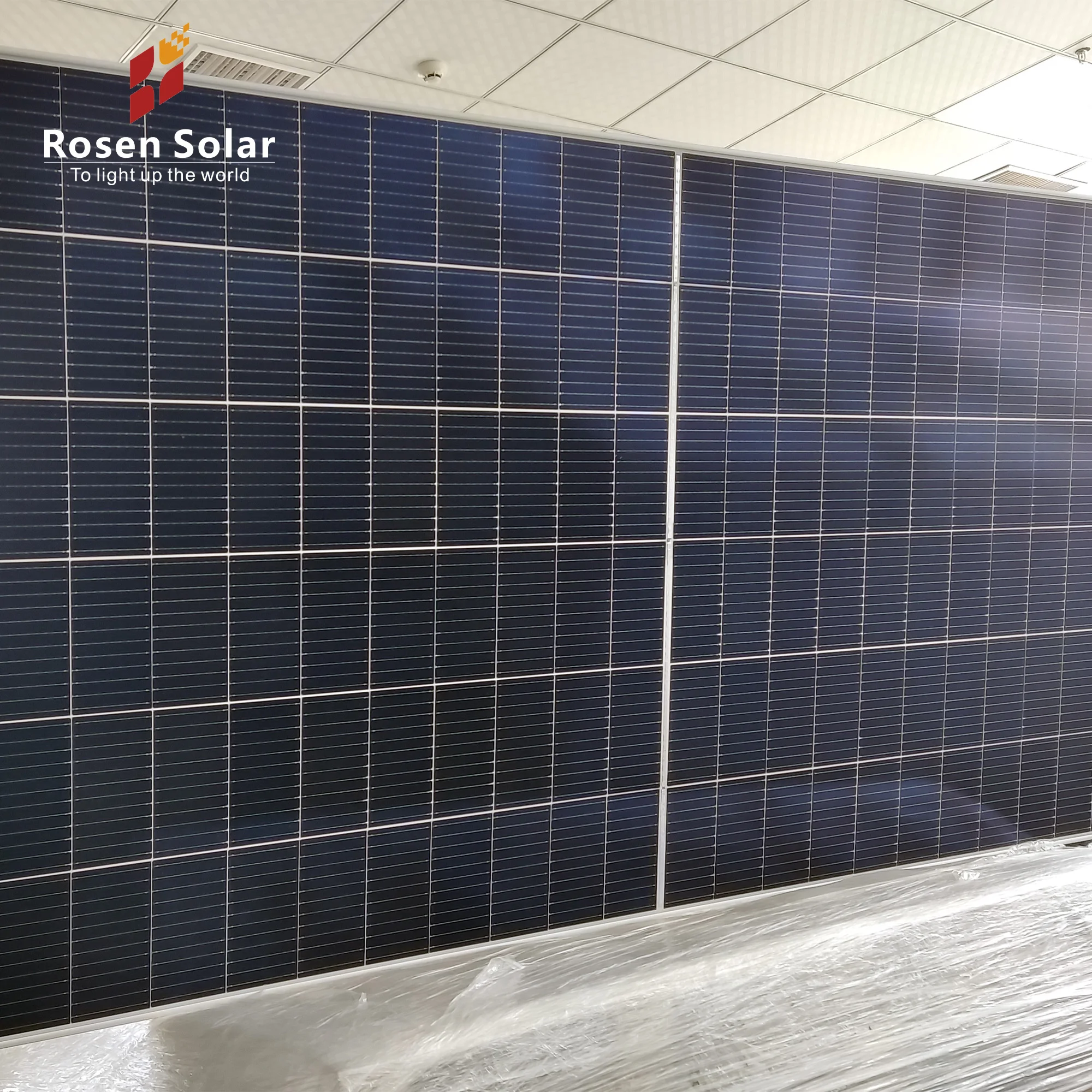 Monocrystallaine Solar Panel Half Cell 650w 700w 720w 800w Solar Modules