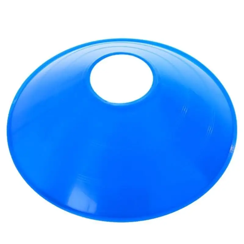 652F 20 Stuks Voetbal Disc Kegels Training Sport Kegels Agility Voetbal Kegels Met Plastic Beugel Voor Sportveld Kegels marker