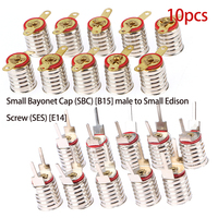 10Pcs E10 Lamp Holder Bulb Lamp Holder Socket Household Experimental Circuit Electrical Test Accessories