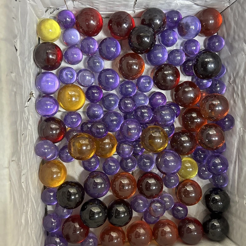 

Лабораторные бусины из кубического циркония без отверстий круглой формы, большой размер, синтетические CZ, свободные драгоценные камни для украшения дома