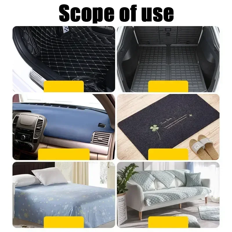 10/5/1Pcs Self- Adhesive Car Carpet Mat Fixing Stickers Foot Pad Invisible Tapes Anti-slip Fixed Tape Stickers Auto Accessories